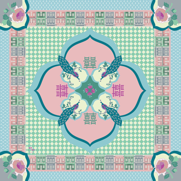 Peranakan Opulence Scarf – BINARY STYLE