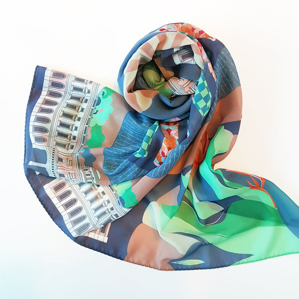 Museum Label x Binary Style Scarves Collection – BINARY STYLE