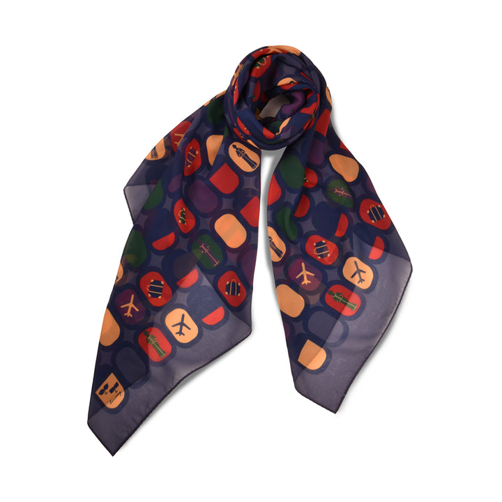 Redeem your KrisFlyer miles for Binary Style scarves!