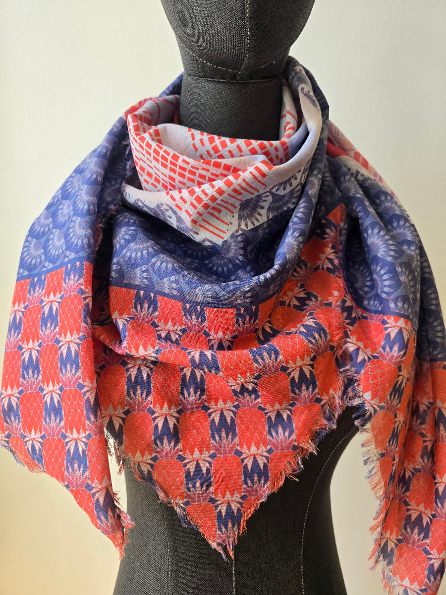 Tanjong Pagar Cotton Scarf
