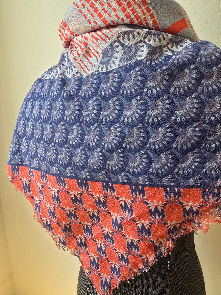 Tanjong Pagar Cotton Scarf