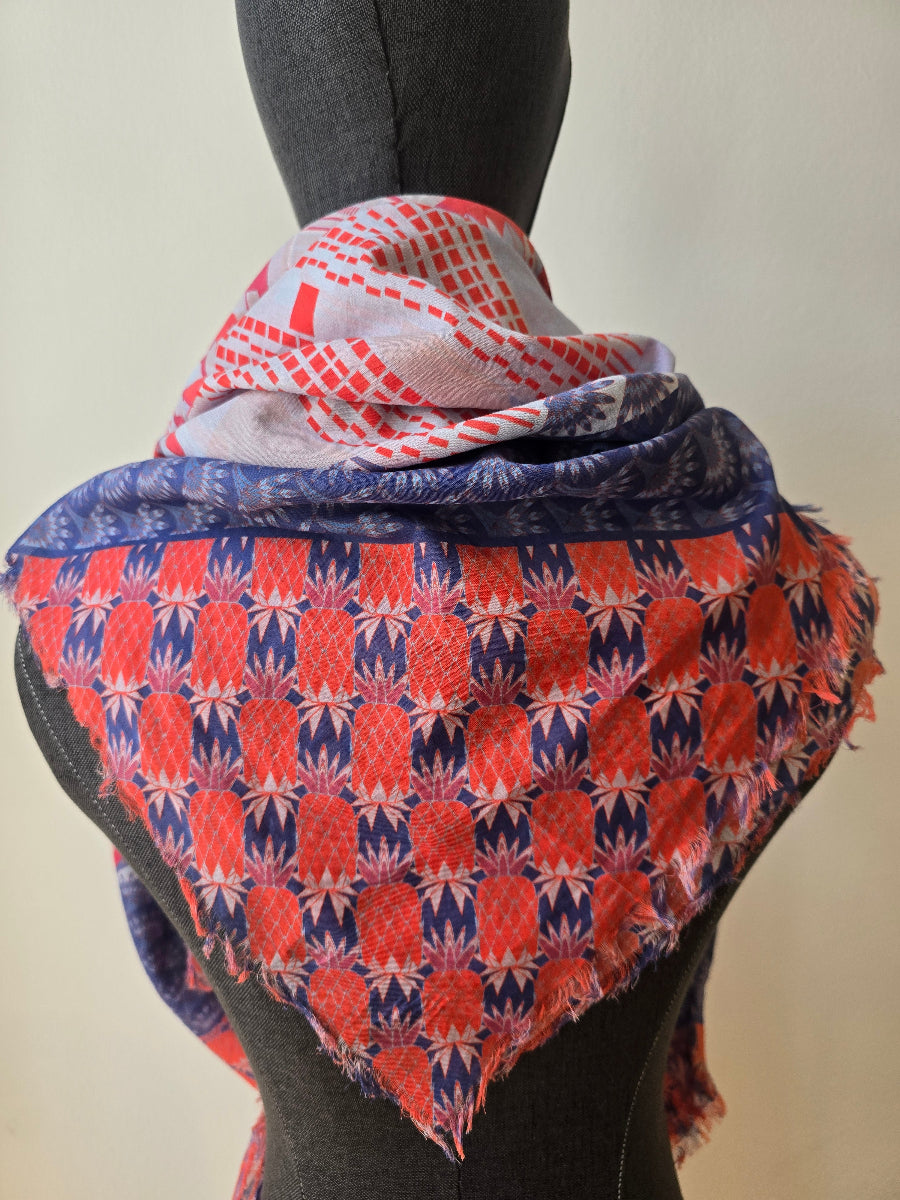 Tanjong Pagar Cotton Scarf
