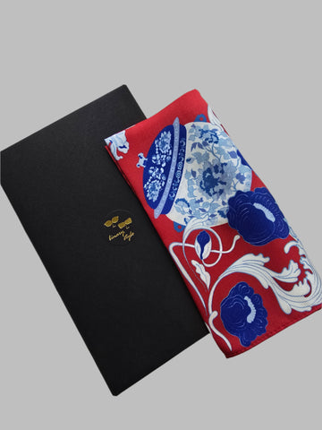 Peranakan Party Pocket Square