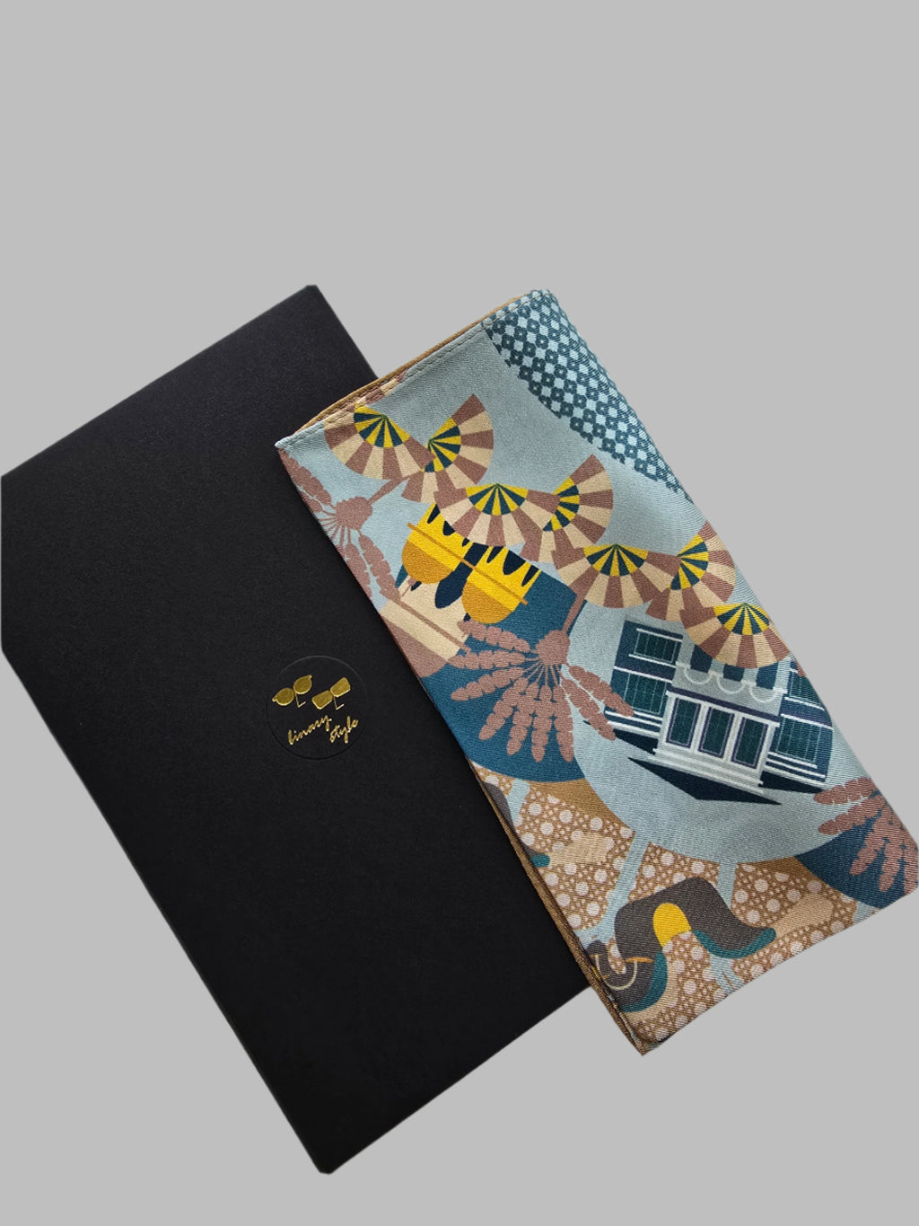 Enchanted Kampong Glam Pocket Square