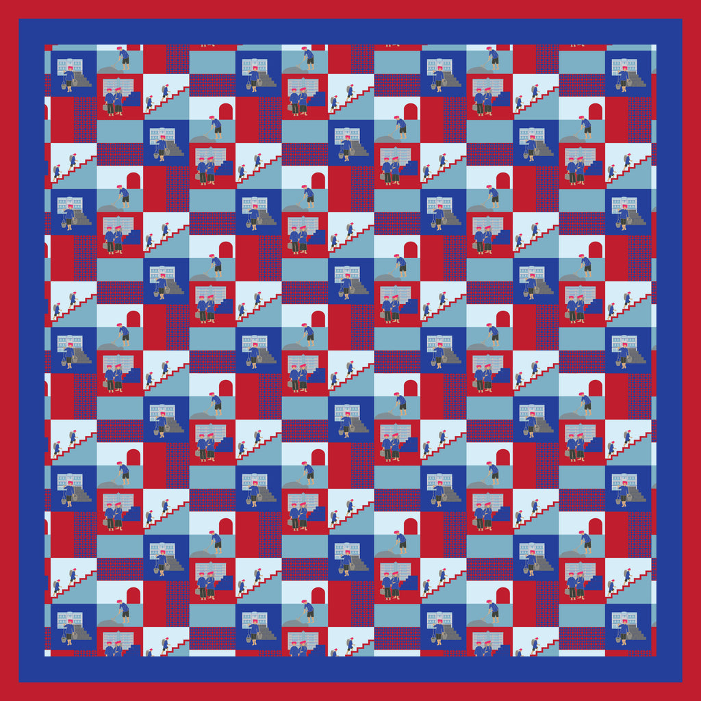 Samsui Women Silk Scarf