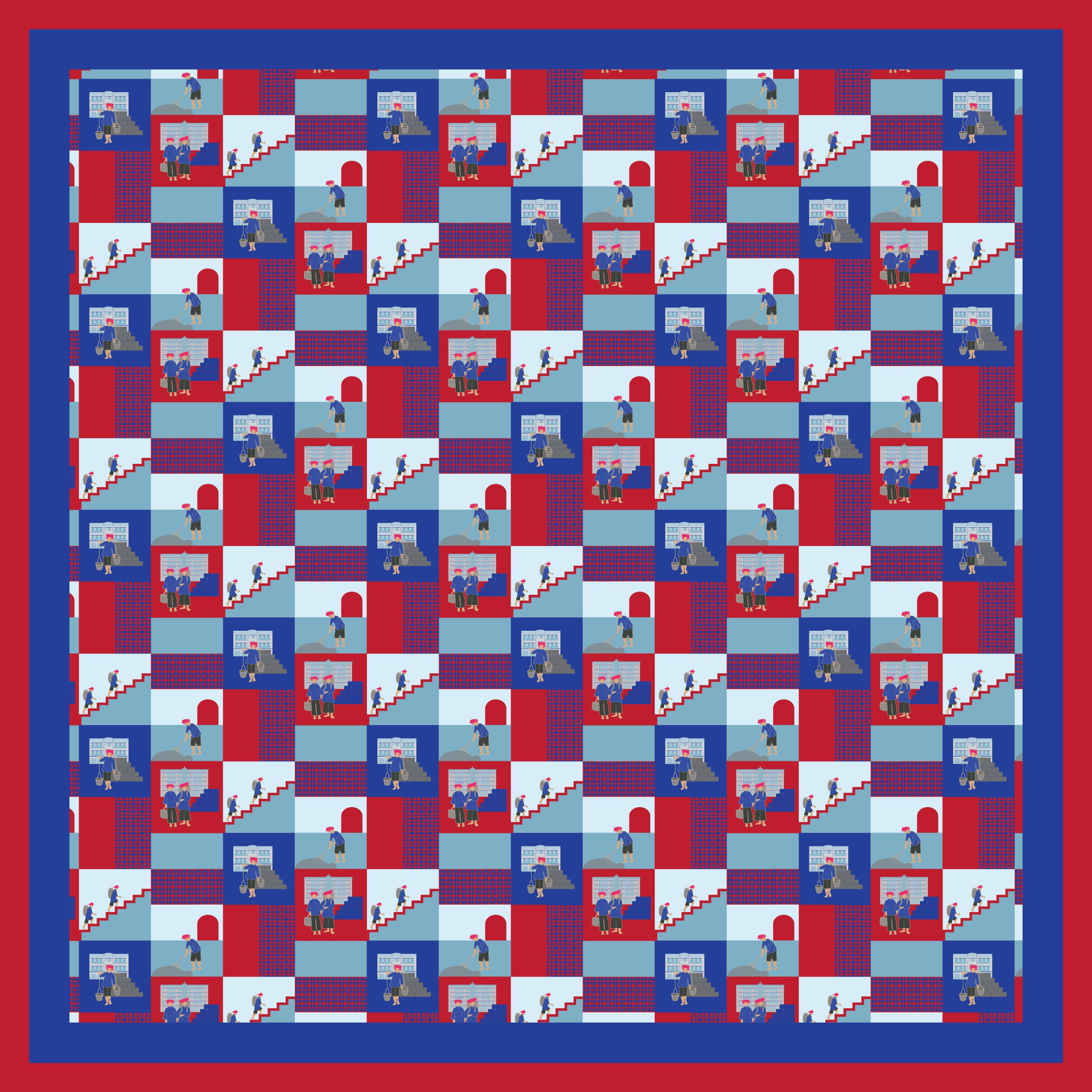 Samsui Women Silk Scarf