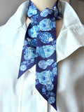 Peranakan Porcelains Ribbon Scarf
