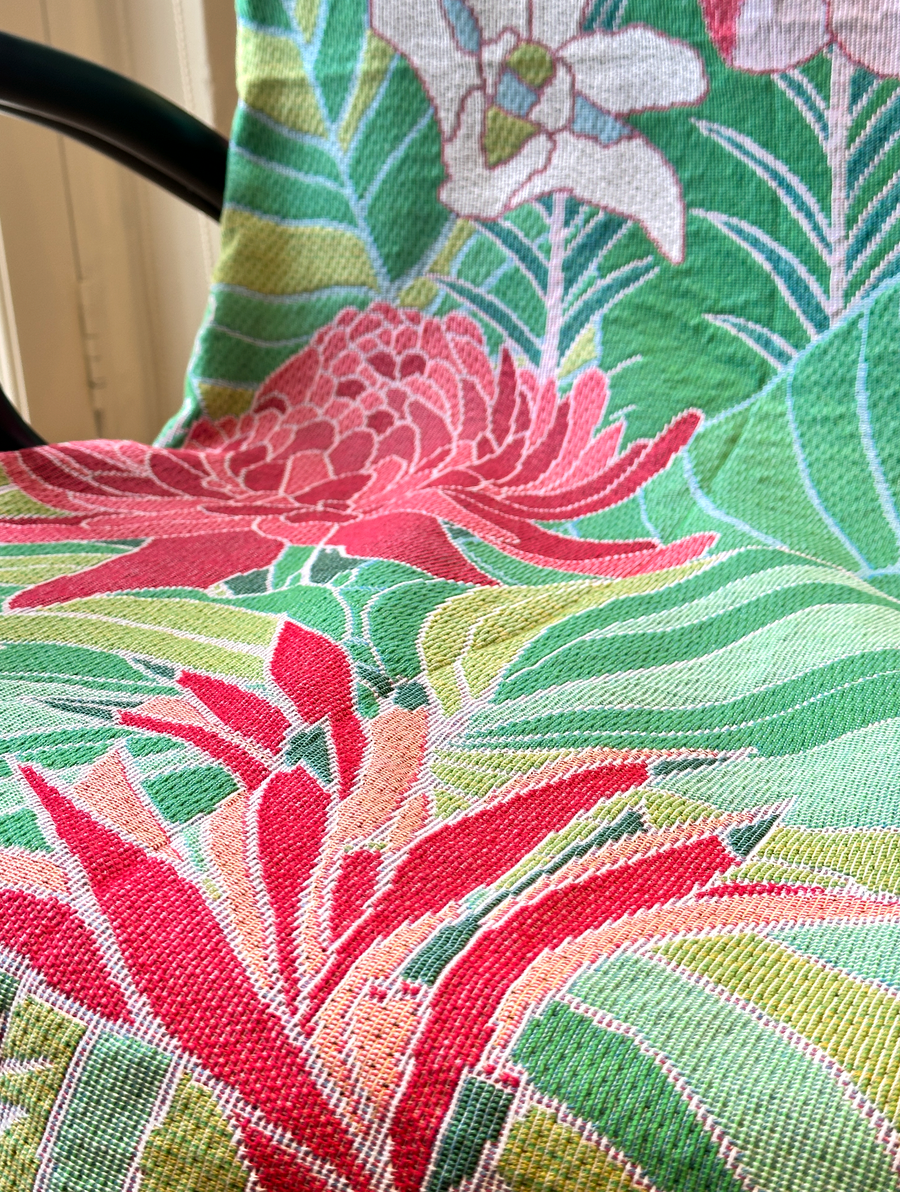 Botanic Oasis Throw Blanket