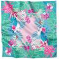Botanic Splendour Premium Silk Scarf