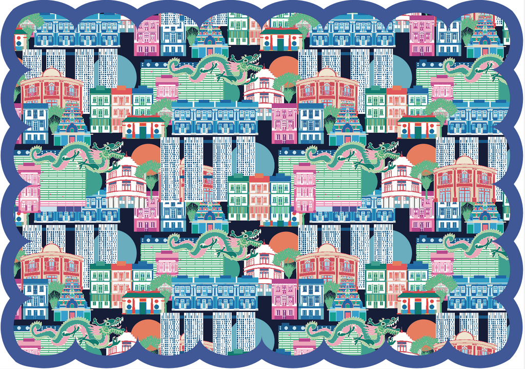With Love from Singapore Notecard set