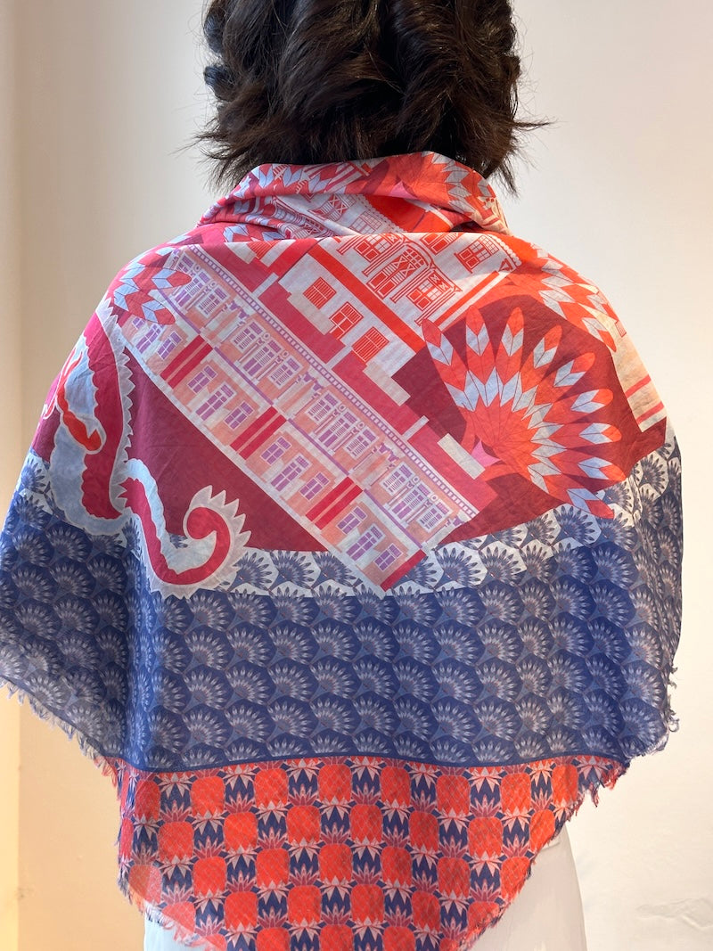 Tanjong Pagar Cotton Scarf