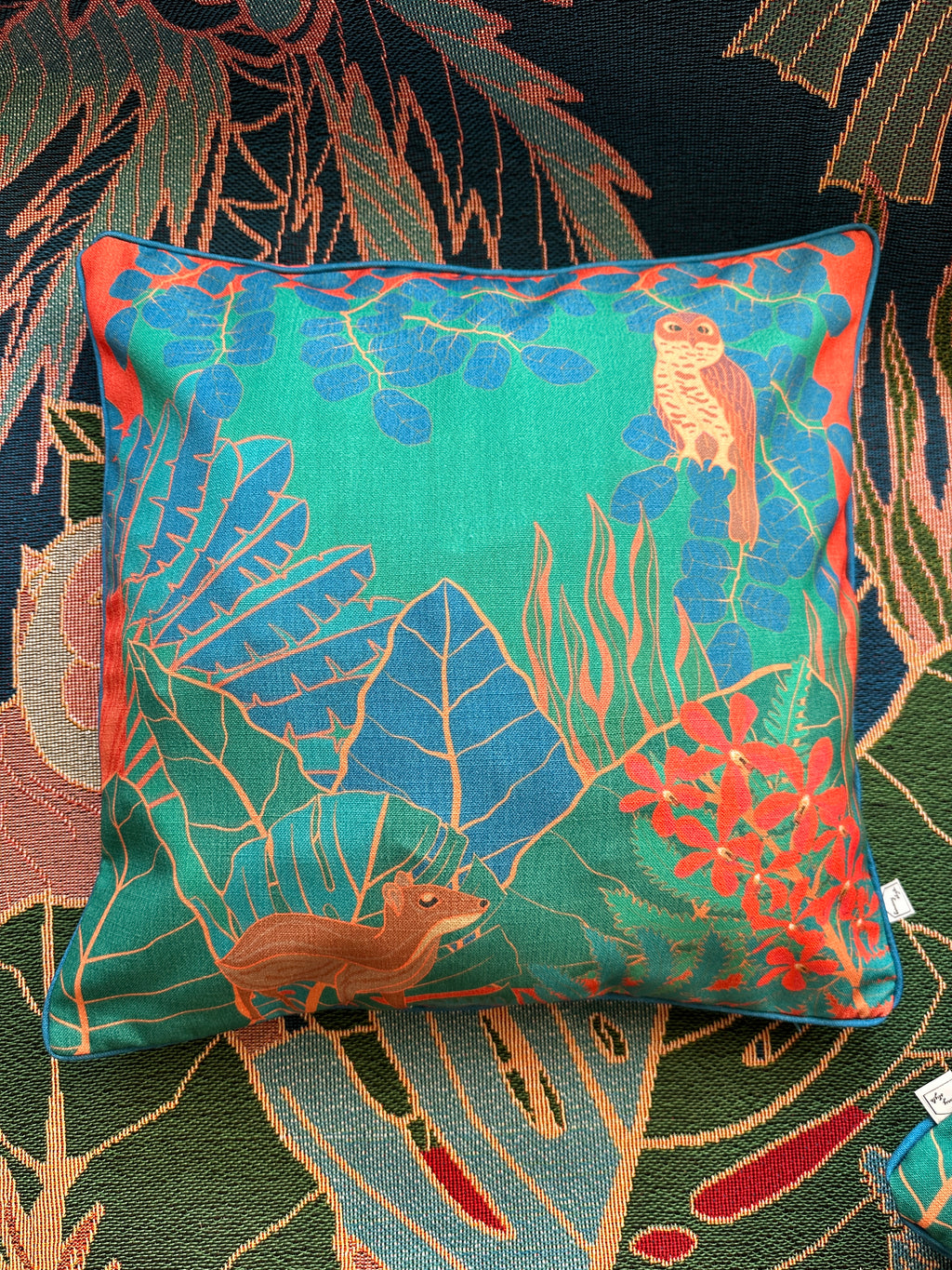 Creatures of the Night - Jangala Cushion Cover