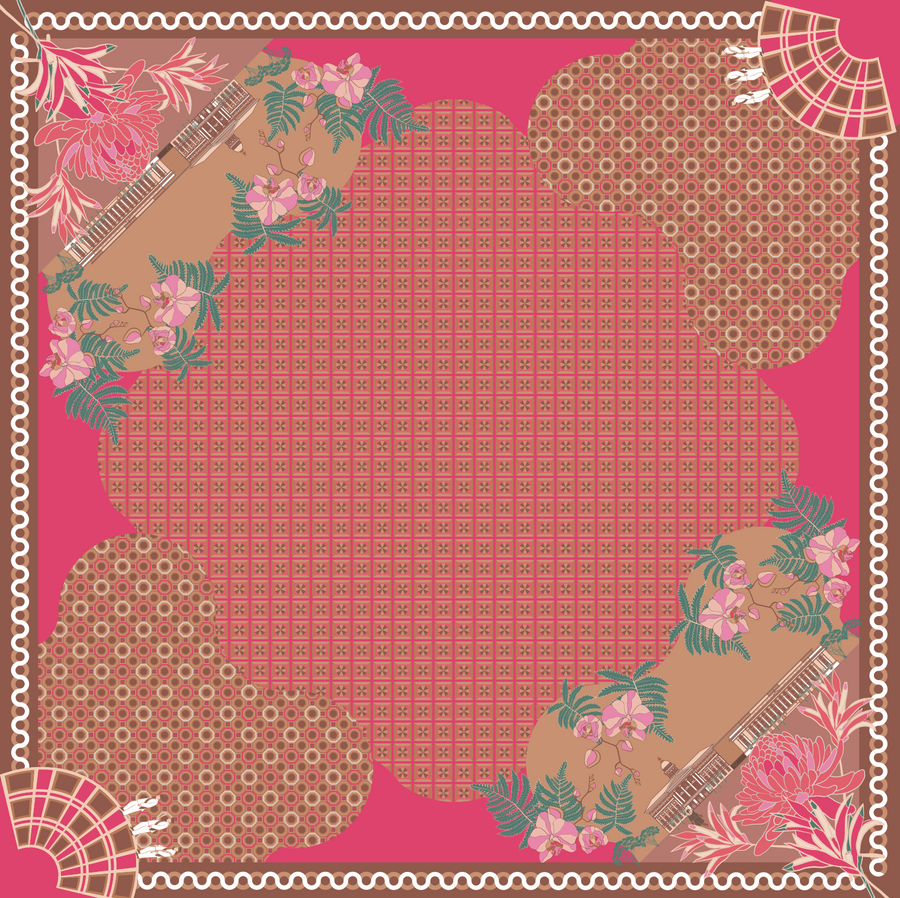 Guardian of Grace Premium Silk Lyocell Scarf
