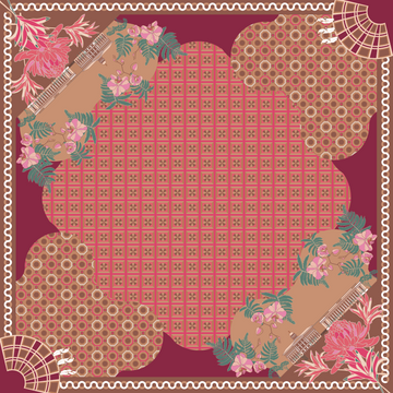 Guardian of Grace Small Silk Scarf