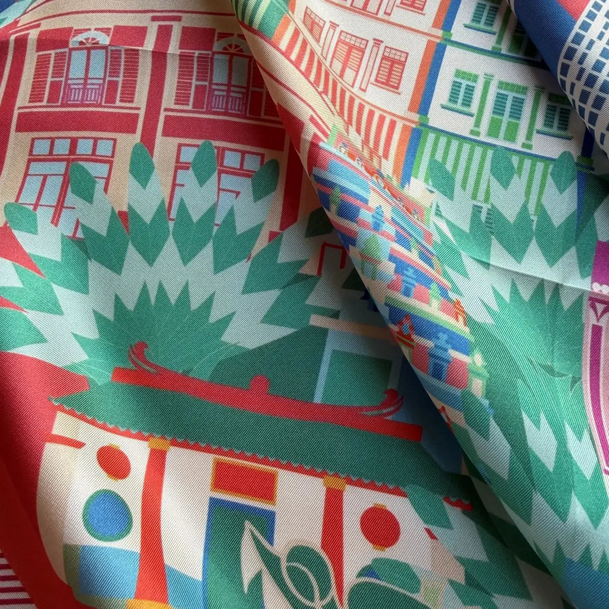 Tanjong Pagar Neckerchief Silk