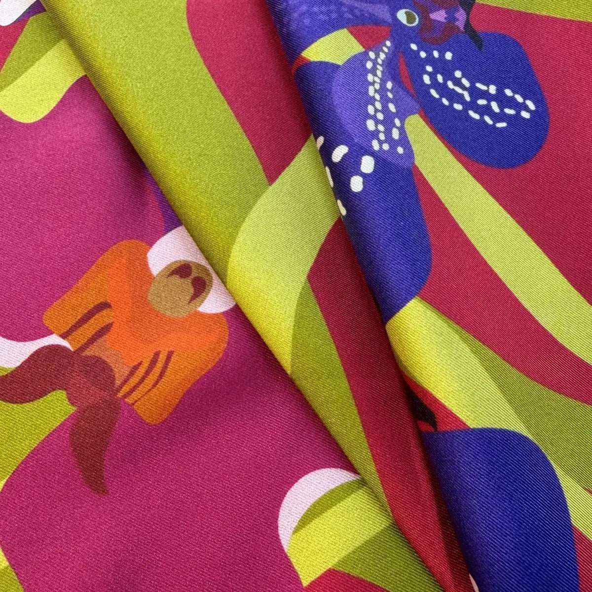Orchidea Silk Scarf