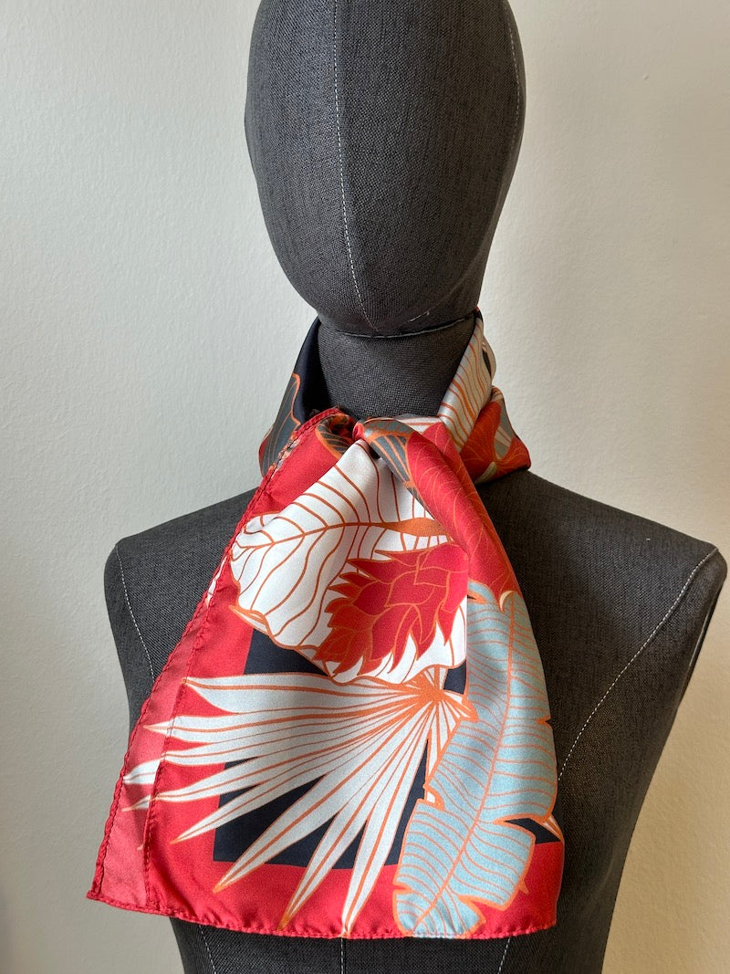 Tropical Party Silk Scarf