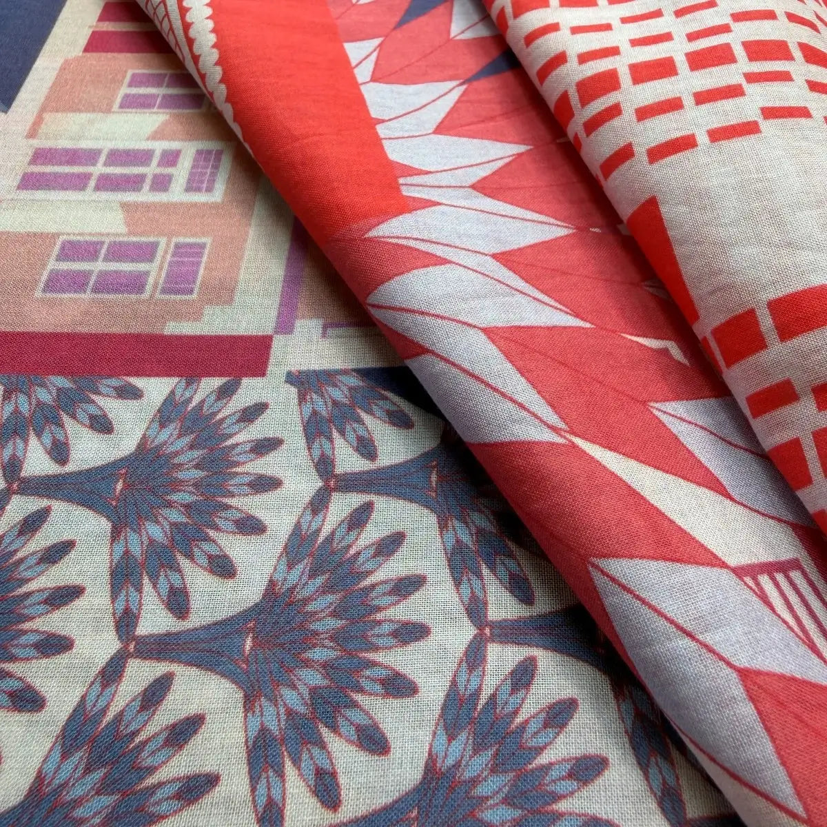 Tanjong Pagar Cotton Scarf