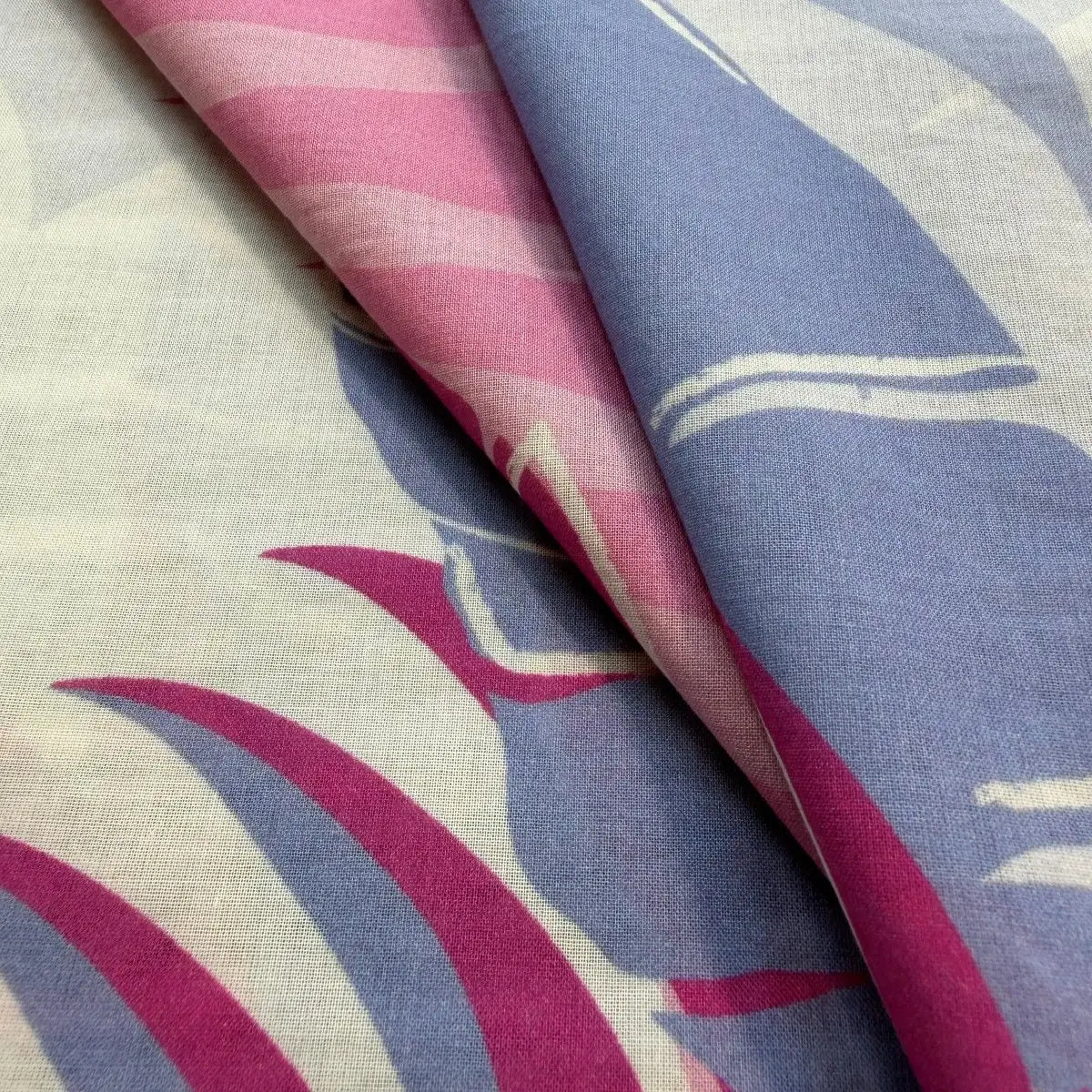 Blooms and Butterflies of Singapore Cotton Scarf