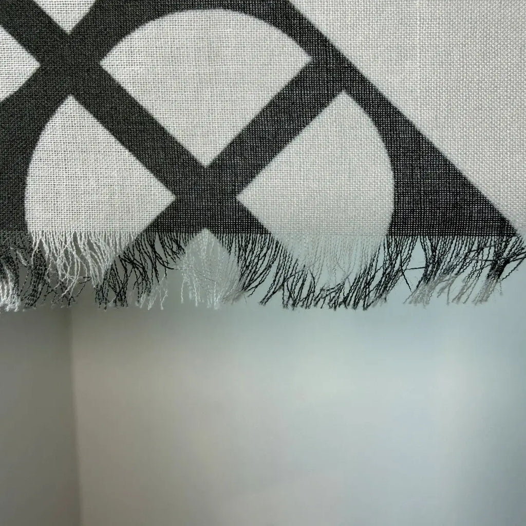 Tiong Bahru in Monochromes Cotton Scarf
