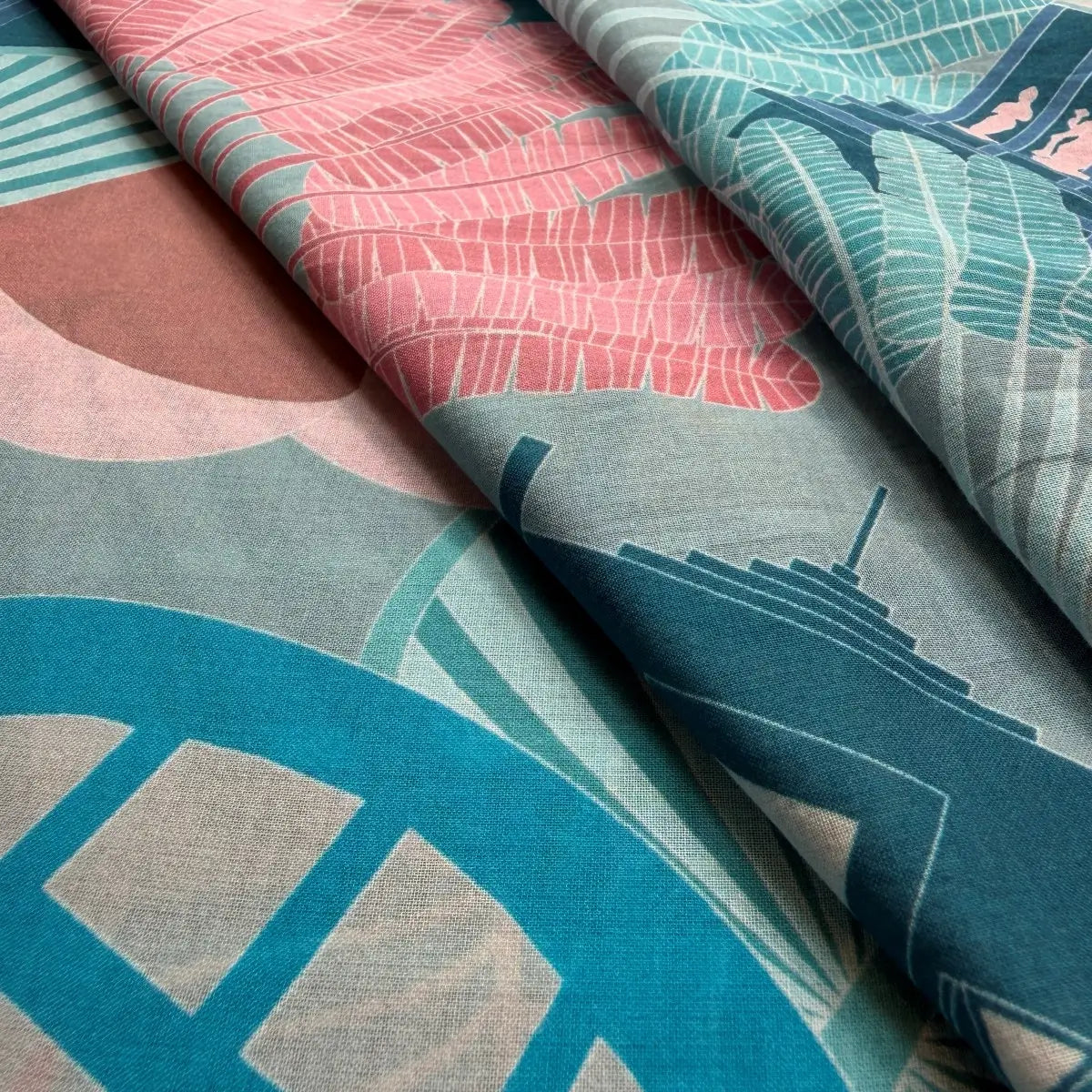 Flamboyant Little India Cotton Scarf