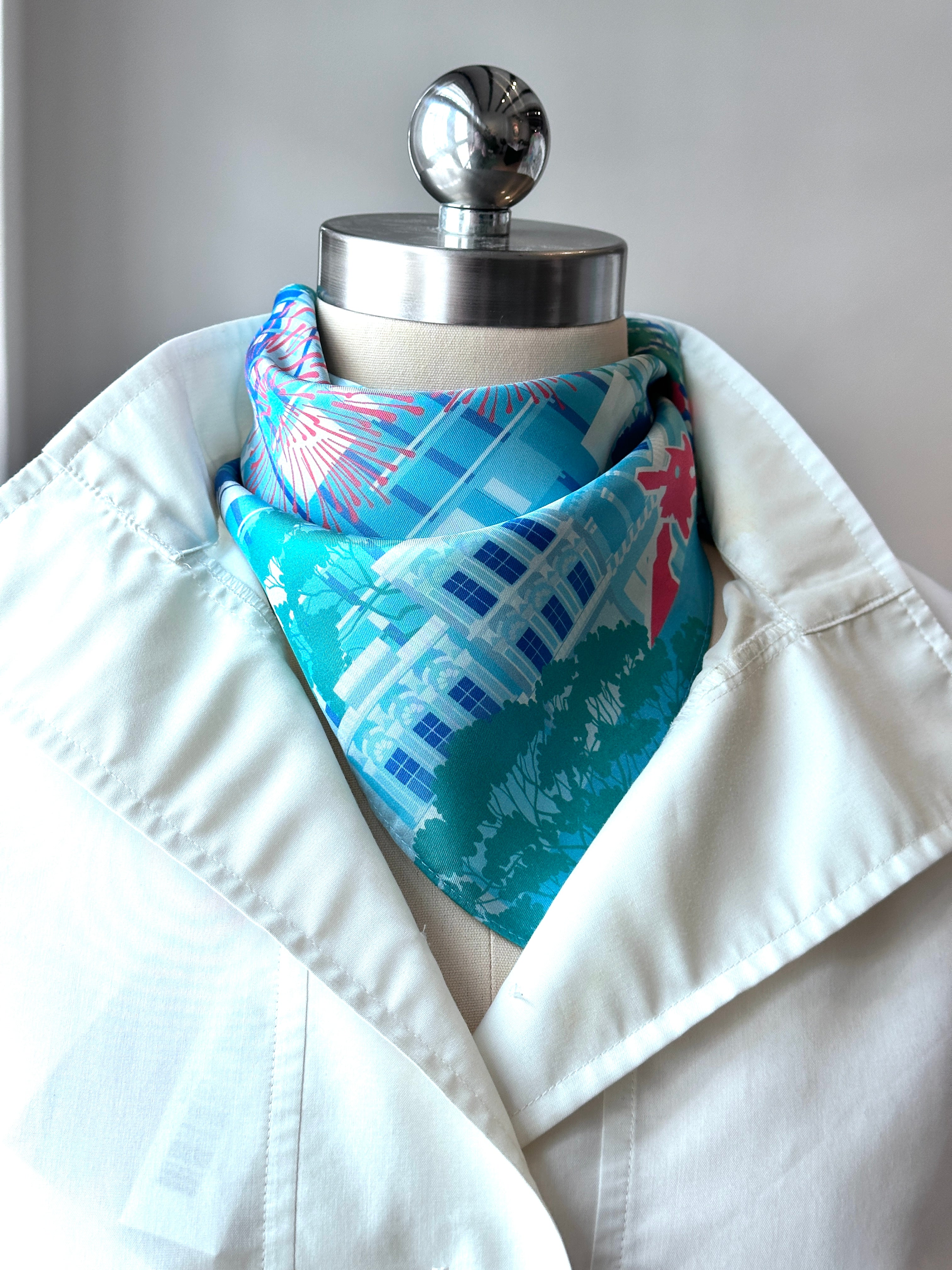 Garden City Neckerchief Silk