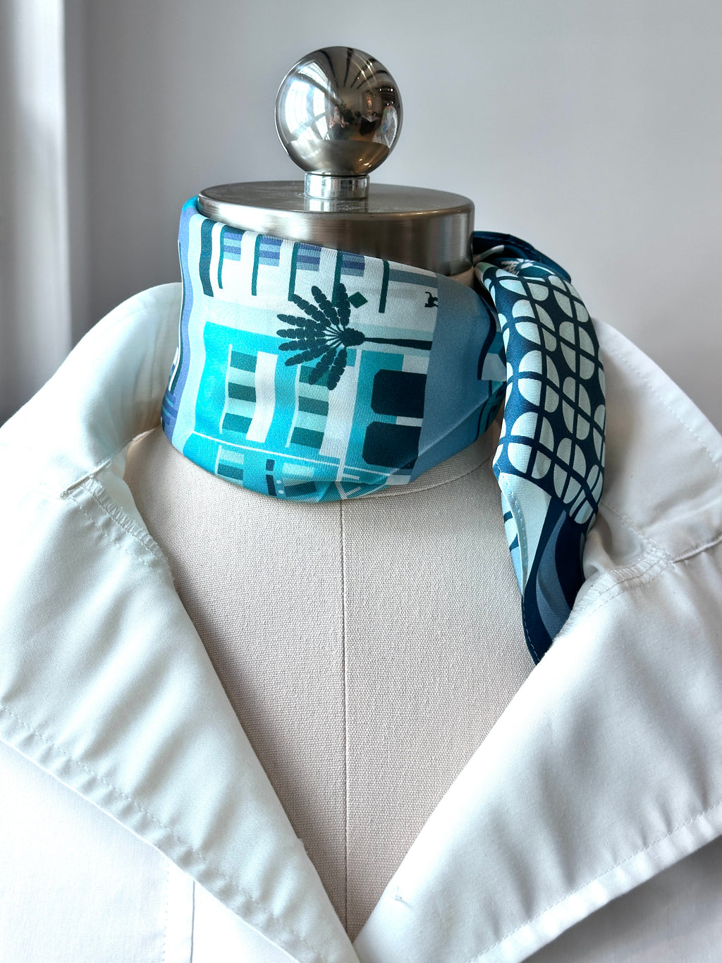 Tiong Bahru Neckerchief Silk