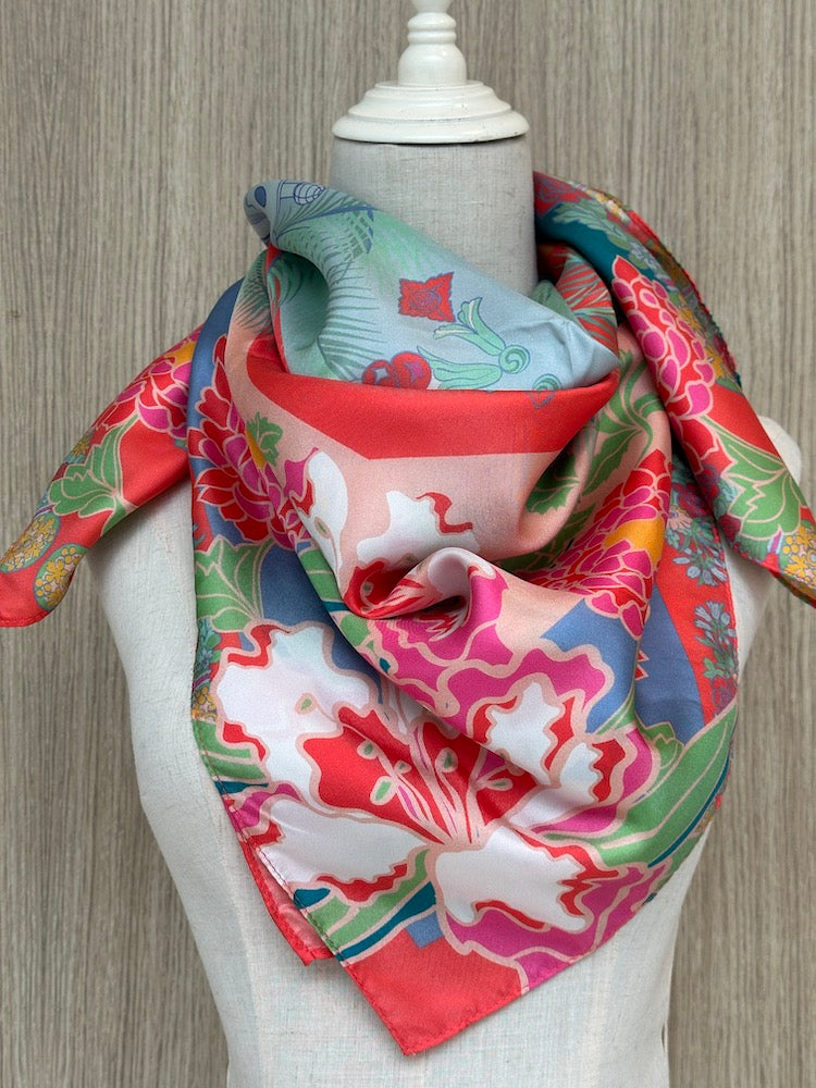Jalan Besar Silk Scarf