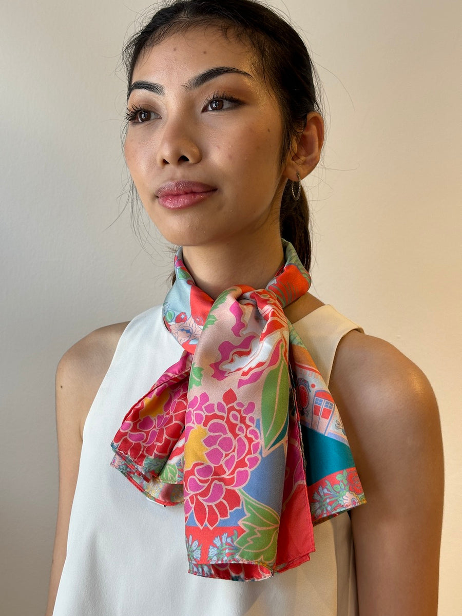 Jalan Besar Silk Scarf