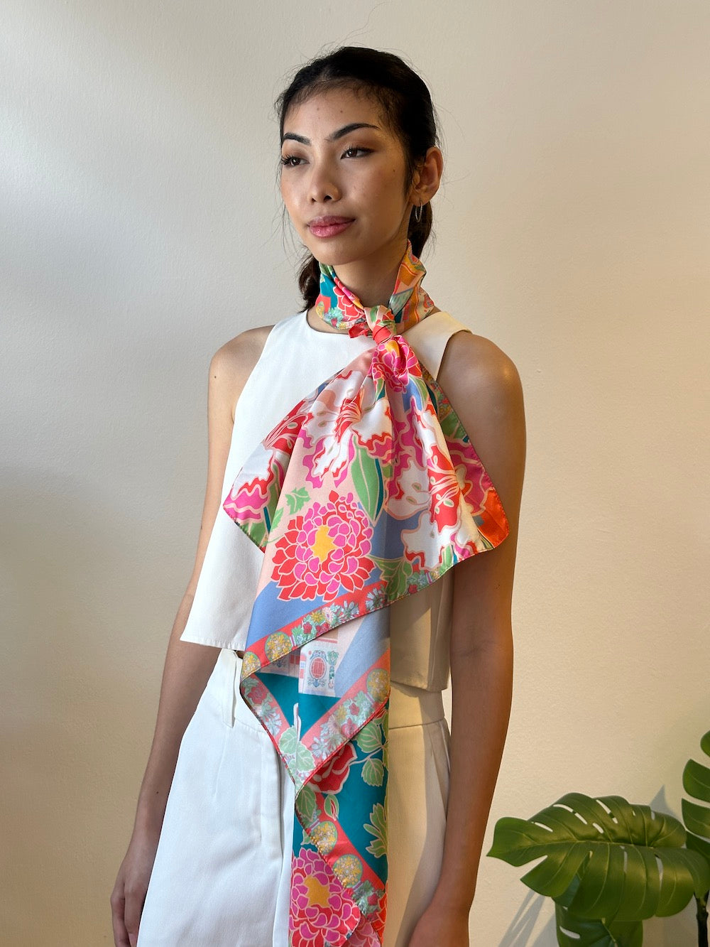 Jalan Besar Silk Scarf