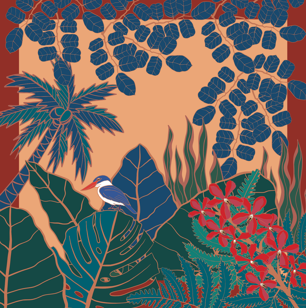 King of the water - Jangala Cushion Cover