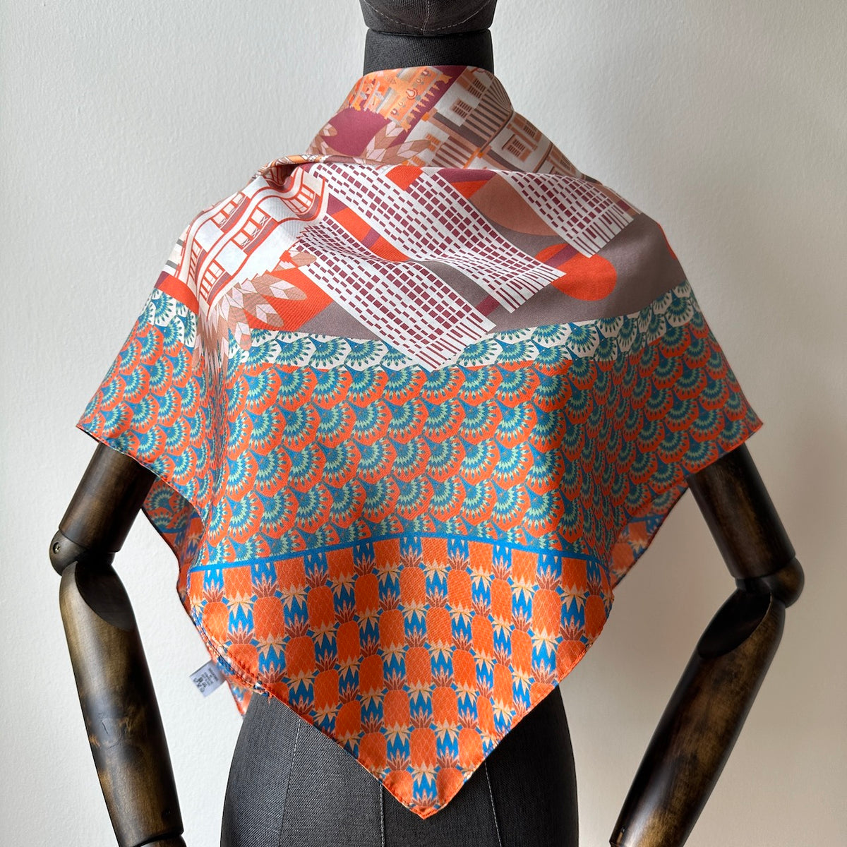 Keong Saik Road Silk Scarf