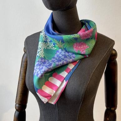 Memories of a Distant Summer  Small Silk Scarf
