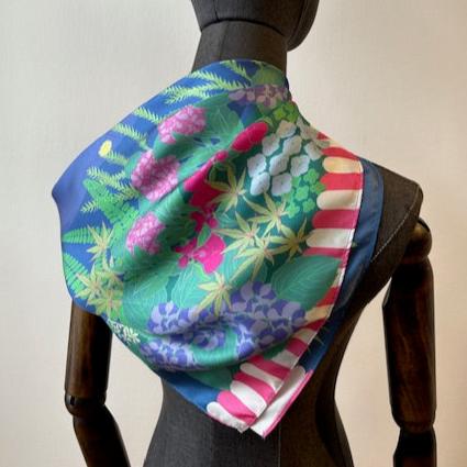 Memories of a Distant Summer  Small Silk Scarf