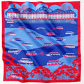 Night at the Singapore Quay Cotton Scarf