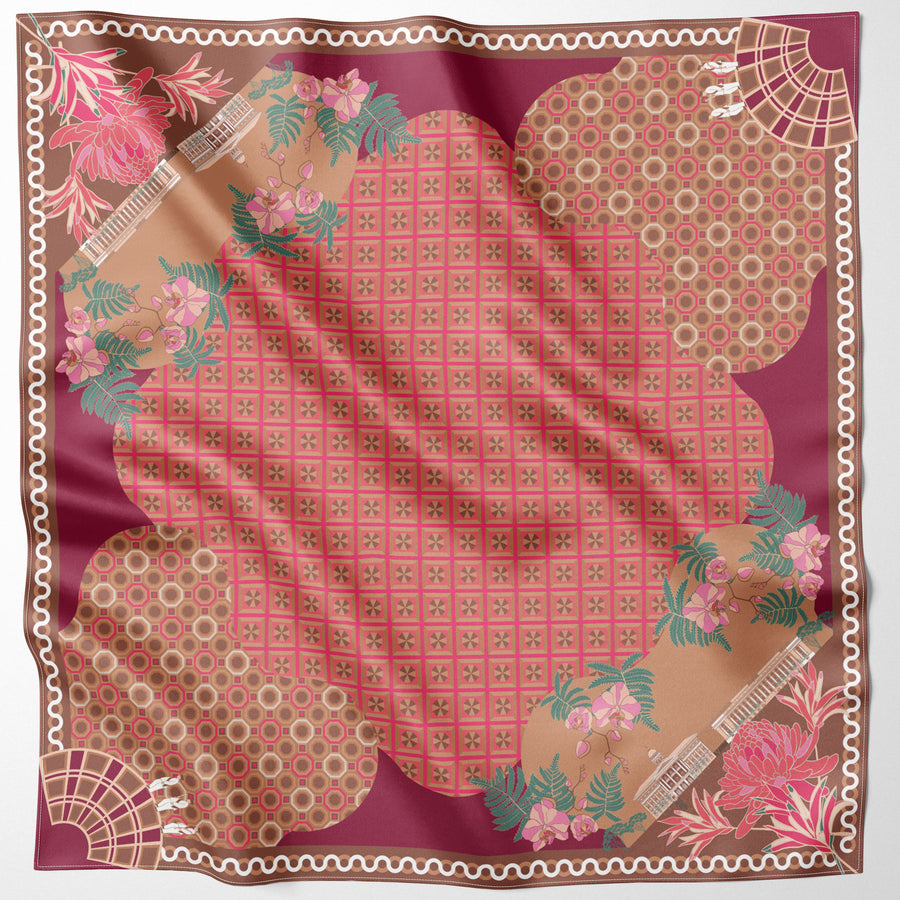 Guardian of Grace Small Silk Scarf