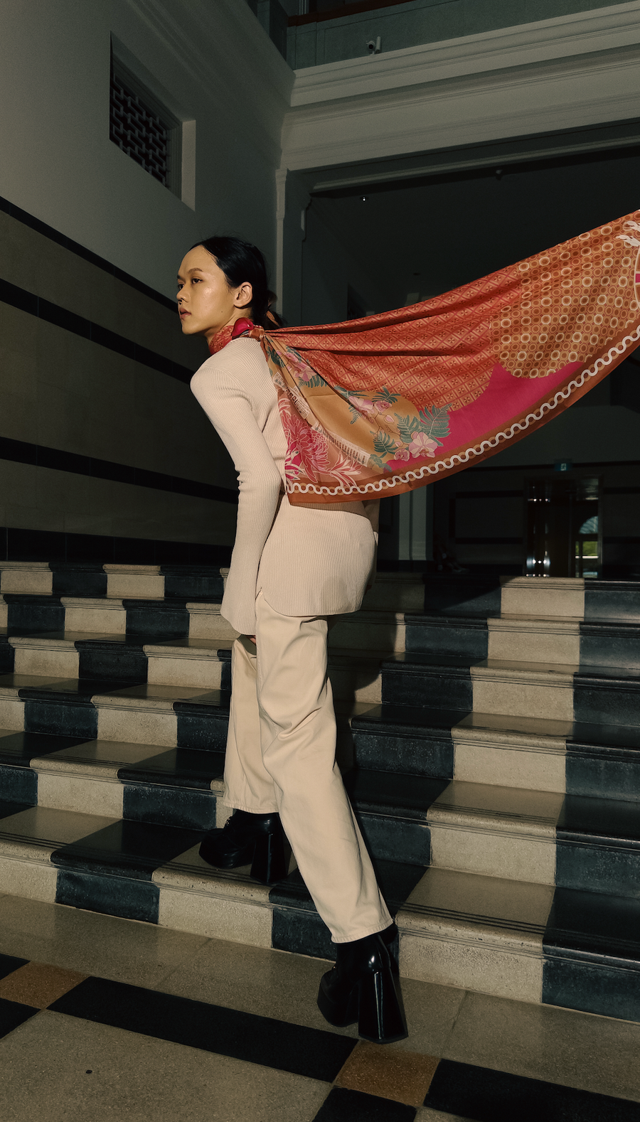 Guardian of Grace Premium Silk Lyocell Scarf