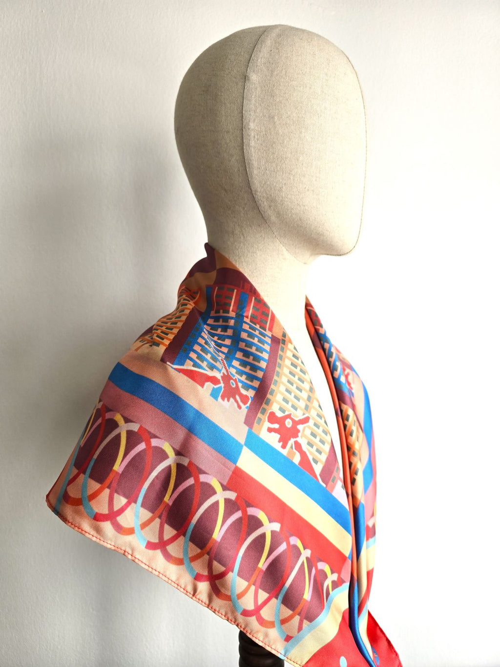Playground Memories Silk Scarf