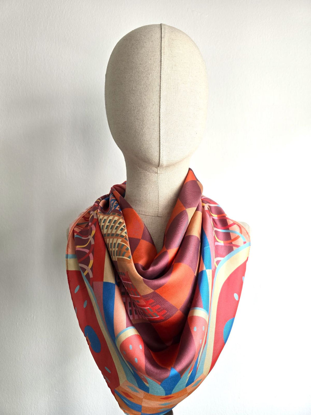 Playground Memories Silk Scarf