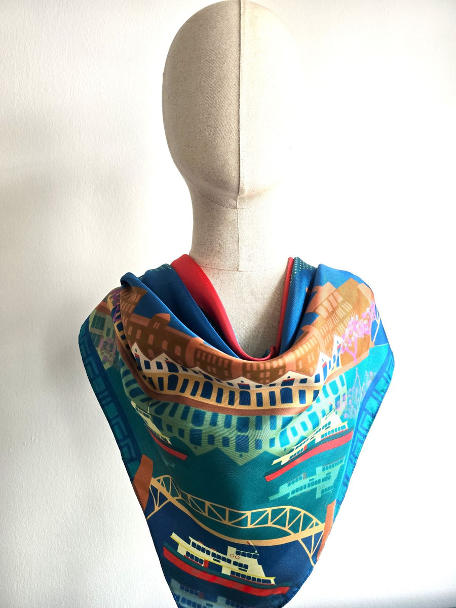 The Quay Tales Silk Scarf