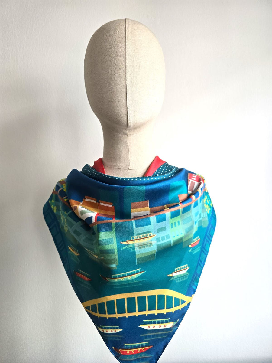 The Quay Tales Silk Scarf