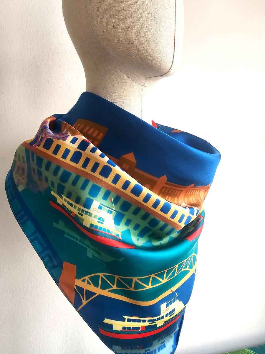 The Quay Tales Silk Scarf