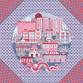 Tanjong Pagar Petite Re-Thread Scarf