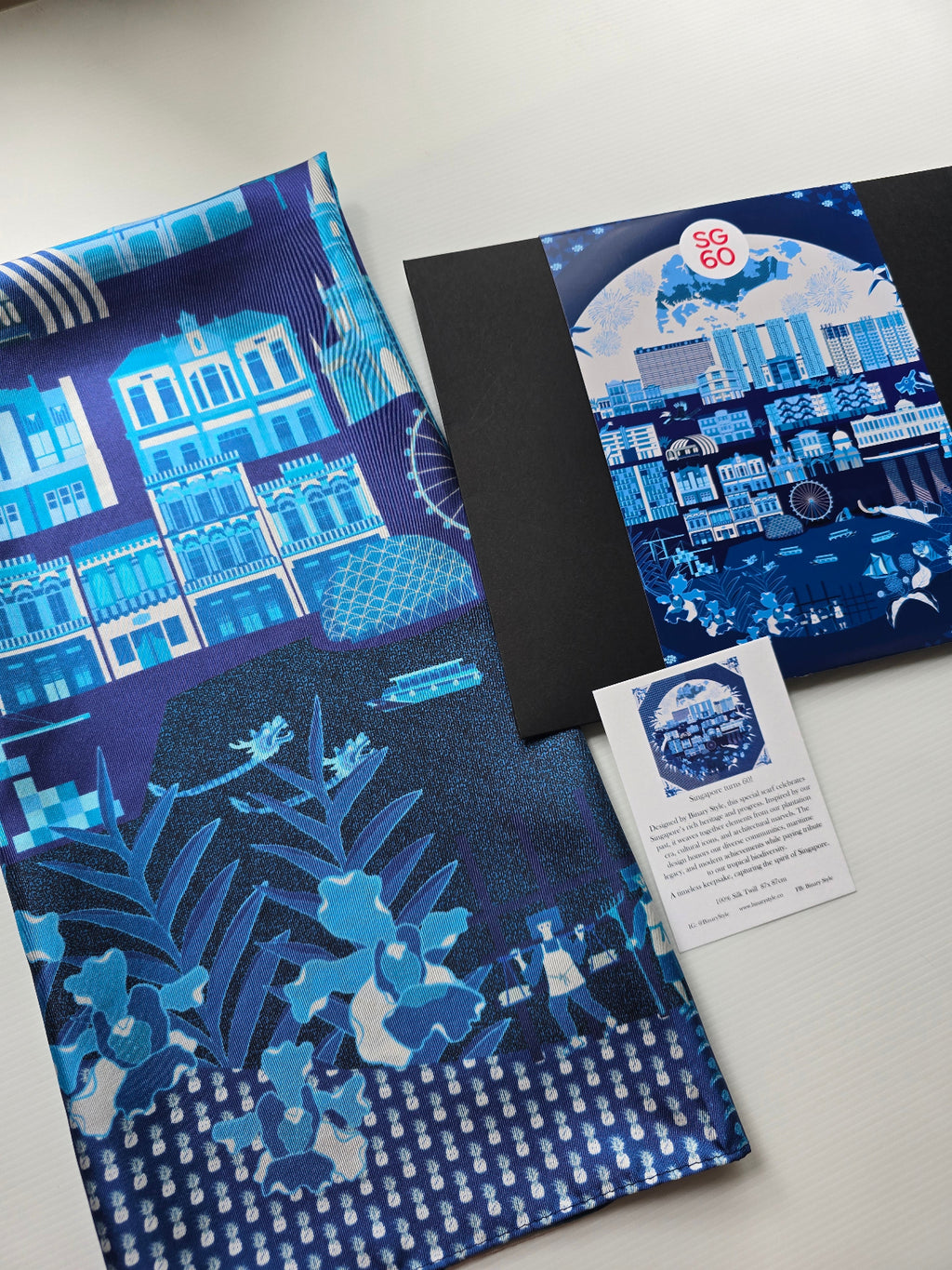 SG 60 Silk Scarf