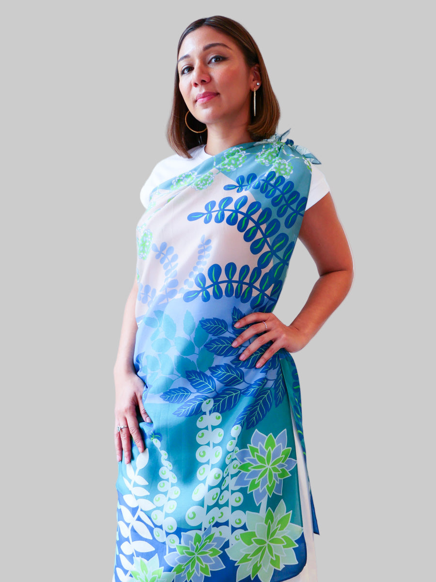 Herons of the Southern Islands Premium Silk Lyocell Scarf