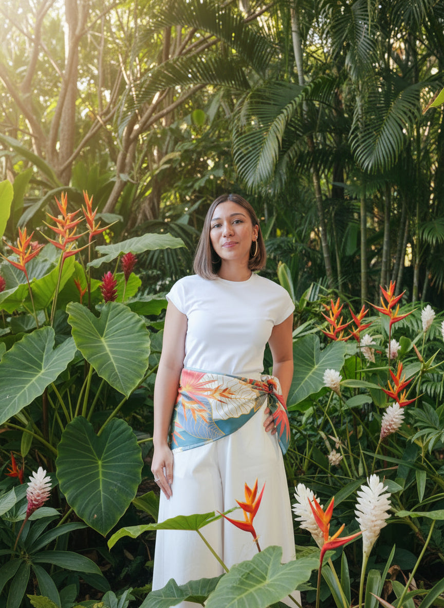 Tropical Party Multicolours Scarf