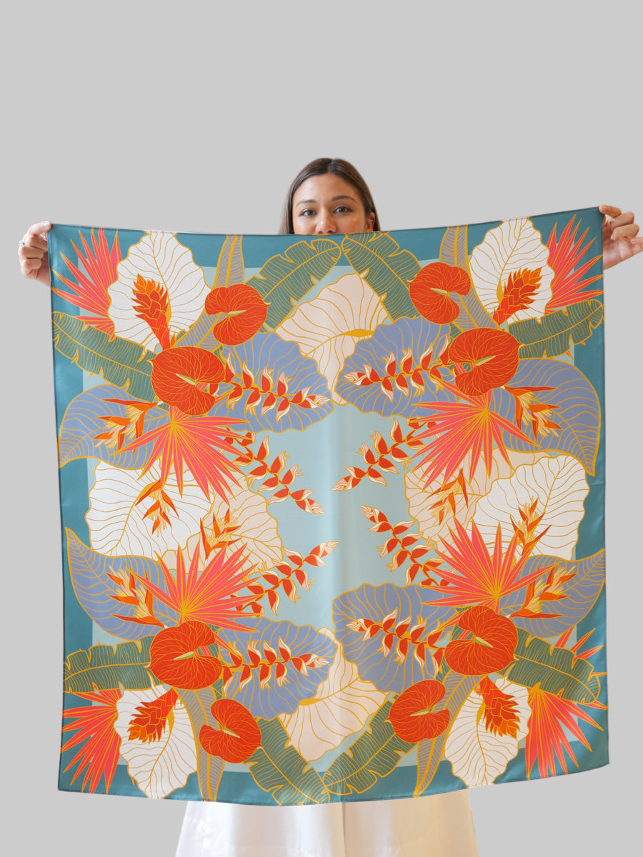 Tropical Party Multicolours Scarf