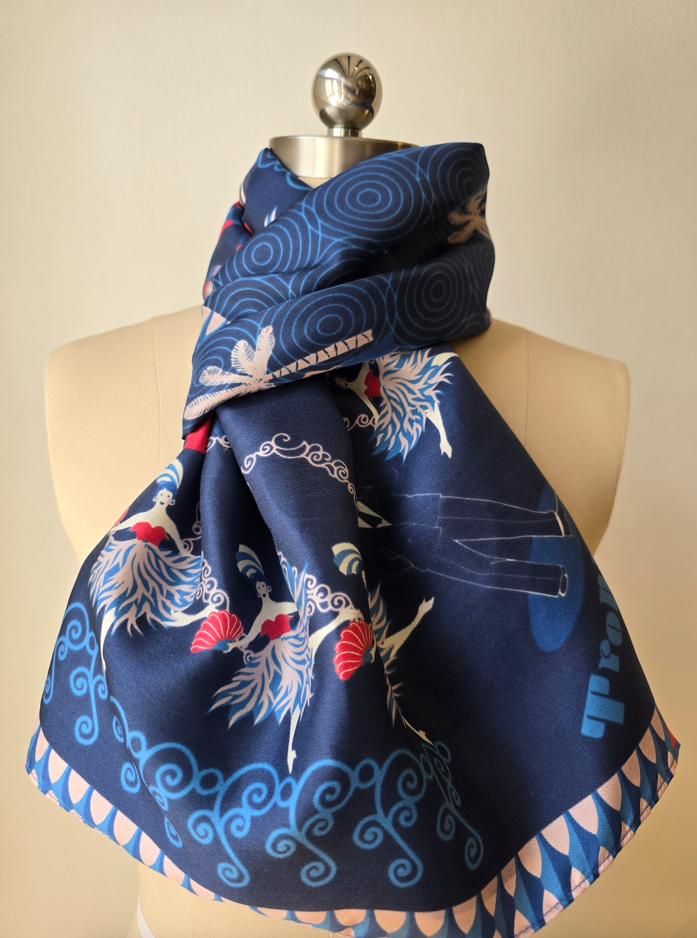 Tropicana Dream Silk Scarf