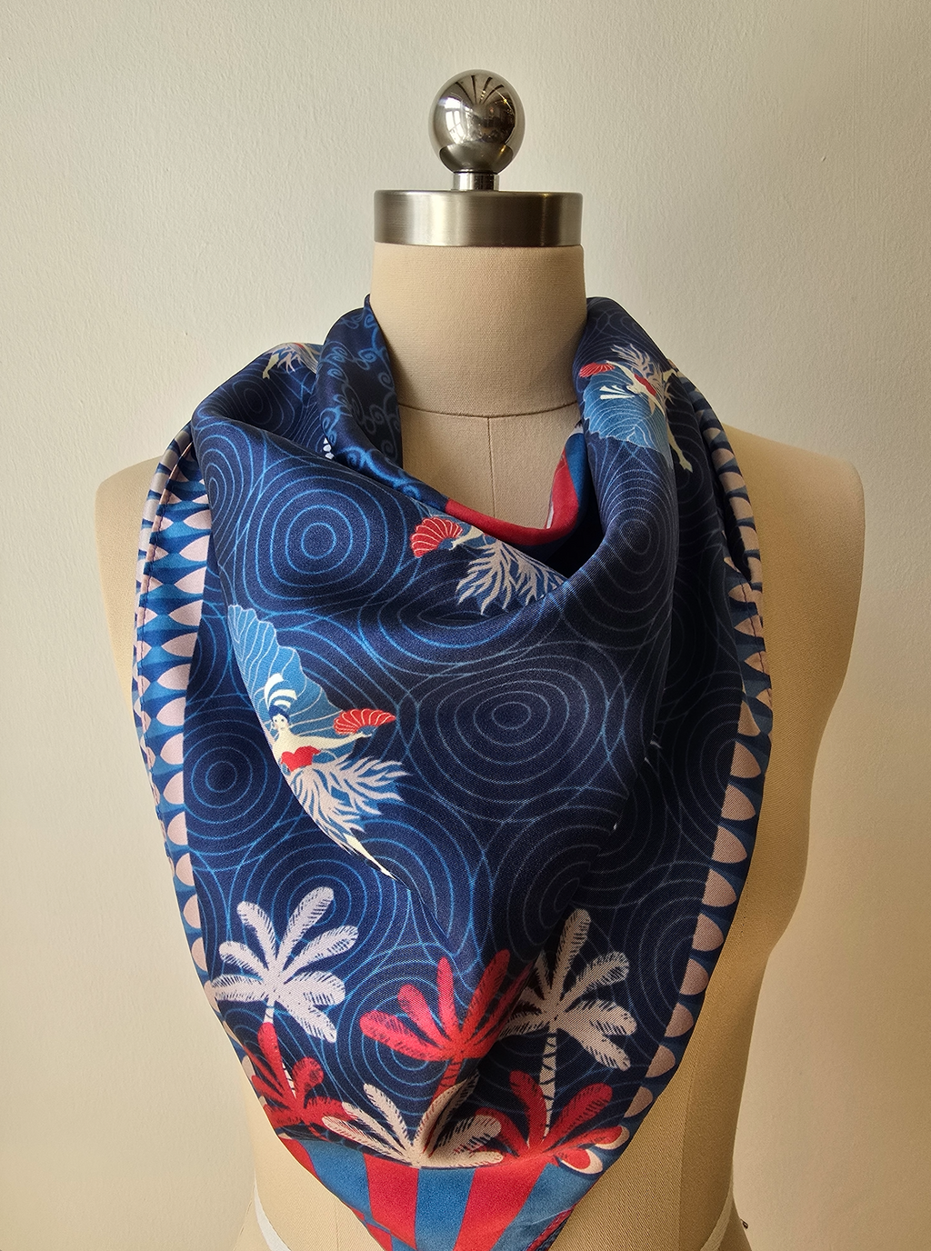 Tropicana Dream Silk Scarf