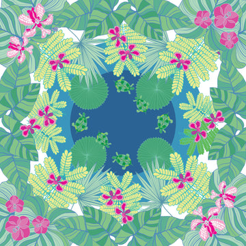 Emerald Tapestry of Botanic Gardens
